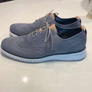 Cole Haan 2.ZeroGrands 13M Grey knit.